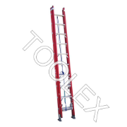 Ladder Extension 5.3m 150 Kg Fibreglass Industrial 10/17 Ft As/Nzs 1892.3:1996 Red Colour