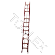 Ladder Extension 6.5m 150 Kg Fibreglass Industrial 12/21 Ft As/Nzs 1892.3:1996 Red Colour