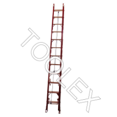  Ladder Extension 6.5m 150 Kg Fibreglass Industrial 12/21 Ft As/Nzs 1892.3:1996 Red Colour