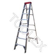 Ladder Step Single 2.4m 150kg Aluminium Industrial 8ft Single Sided As/Nzs1892.1:1996