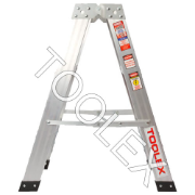 Ladder Step Double 0.9m 150kg Aluminium Industrial 3ft Double Sided As/Nzs1892.1:1996