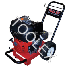  Pressure Washer Diesel 4000PSI 13.2Lm 2 To 1 Red Lombadini Ld5002 Wheel Trolley