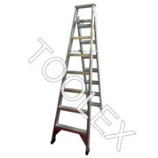  Ladder Dual Purpose 2.4m 4.5m 150kg Aluminium Industrial 8ft 14ft 9in As/Nzs1892.1:1996