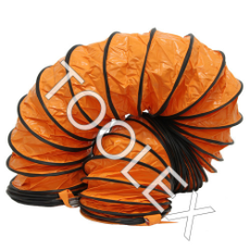  Fan Ventilation Hose 5Mx250mm Flexible Pvc Orange Individual Box