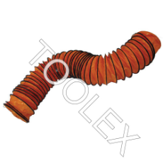 Fan Ventilation Hose 5Mx500mm Flexible Pvc Orange Individual Box