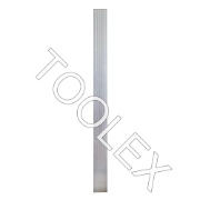 Plank Aluminium 4m Rubber Strip 225 x 50mm 250kg rated