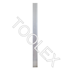  Plank Aluminium 3m Rubber Strip 225 x 50mm