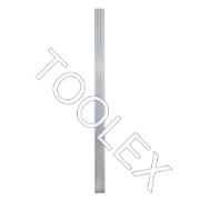 Plank Aluminium 5m Rubber Strip 225 x 50mm 250kg rated