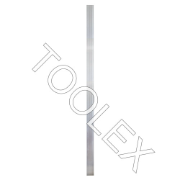 Plank Aluminium 6m Rubber Strip 225 x 50mm 250kg rated