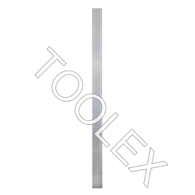 Plank Aluminium 5m Rubber Strip 225 x 50mm 250kg rated