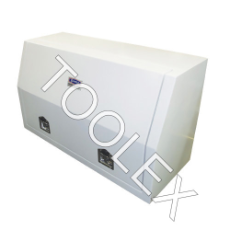  Truck Box Steel 1210 x 500 x 800 White Heavy Duty Full Door