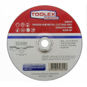 Cutting Disc 230 x 3.4 x 22mm Metal Raised Hub