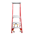 598064 - Ladder Platform Ht 0.9m 150kg