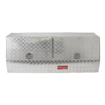 Tool Box Aluminium 1800 x 500 x 700 Checker Plate Double Door