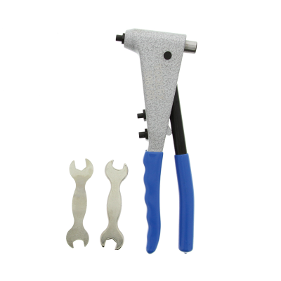 Hand Riveter POP Style Heavy Duty With 3 Nose Pieces 2.4, 3.2 & 4.0MM