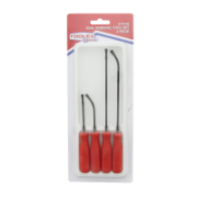 Seal Removal Tool 4PC Set With PP Handle & Chrome Vanadium Blade Material