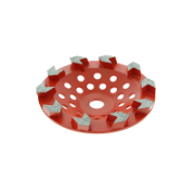 Diamond Grinding Cup 180mm Pointed Tooth Design Concrete
