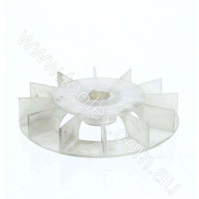 A/C Teco Elec Motor Fan White Plastic Circlip Fix Te 108/B56Msfan