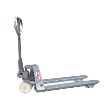 Pallet Truck 2.5T Capacity SS 304 Stainless Steel Heavy Duty Single Front Wheels