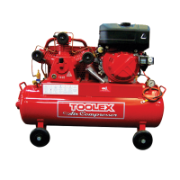 Air Compressor T20DES-70L 4.7 Hp Diesel Electr Start Yanmar Fusheng TA65 Pump 70L Tank 145