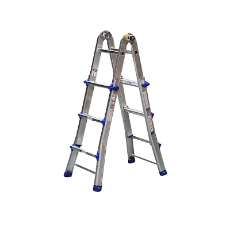  Ladder Alum Multi Use 3.33m Double Sided Extendable 120Kg 4 x 3 Steps As/Nzs 1892.1:1996