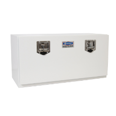  Truck Box Steel 900 x 450 x 450 White Under Tray 164L Capacity 1.5mm Thickness