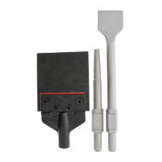  Floor Cleaning Kit 3 Piece With Flexible Blade & Shaft Includes Bent Wide Flat Chisel