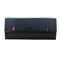 Truck Box Steel 1550 x 500 x 650 Black Checker Plate One Tonner