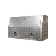 Tool Box Aluminium 1210 x 500 x 800 Checker Plate Gas Struts Longreach