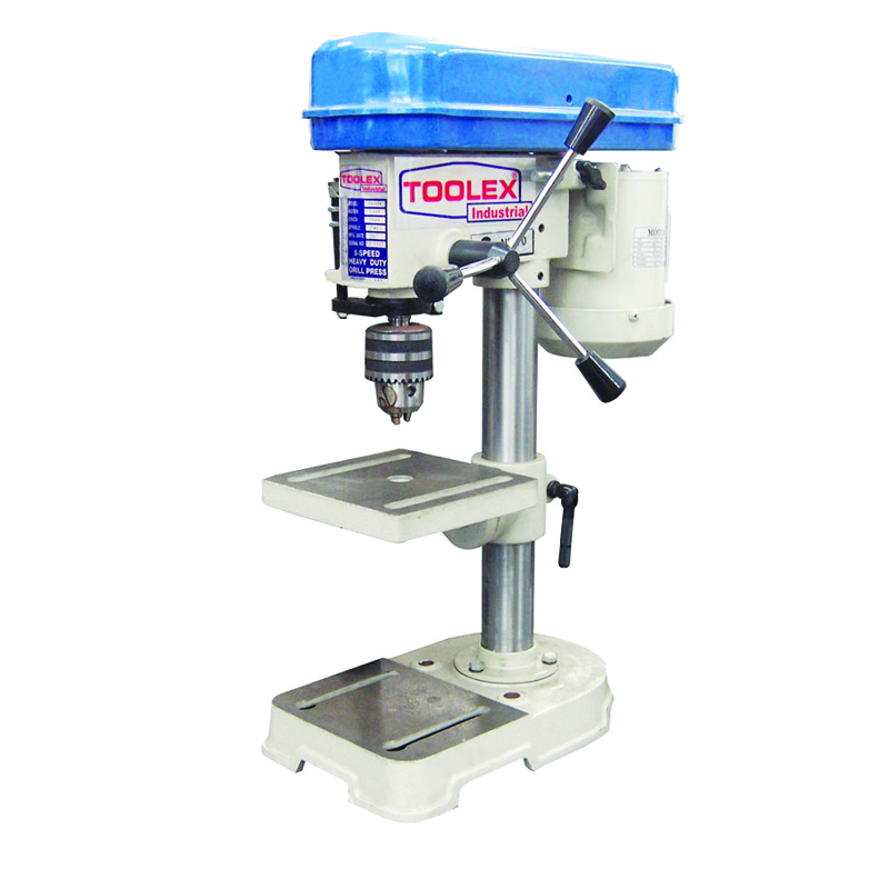 Toolex Mini Drill Press 5 Speed 1/2" Chuck with Lever Operated Belt