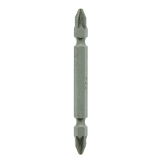  S/Drv Bit Pozi No 2 X 75mm Dbl Double Ended Carded