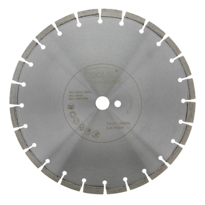 Diamond Blade 355mm White 10mm premium segments