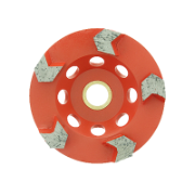 Diamond Grinding Cup 100mm Pointed Tooth Design Concrete