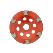 Diamond Grinding Cup 125mm Pointed Tooth Design Concrete