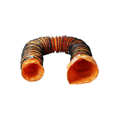  Fan Ventilation Hose  5Mx200mm Flexible Pvc Orange Individual Box