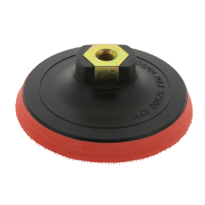  Plastic 100MM Velcro backing  pads For Angle Grinders thread M10x1.5MM