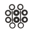 530064 - Wire Wheel Bench 150 x 25mm