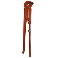  Pliers Adjustable Pipe 425mm 90 Degree Straight Jaws Cr-V Steel