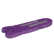 Webbing Sling 1Ton X 3Metre Flat Sling Violet 2 Ply SF8:1