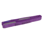 Webbing Sling 1Ton X 2Metre Flat Sling Violet 2 Ply SF8:1