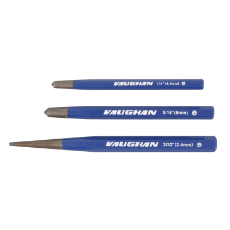  Vaughan 3 Piece Centre Punch Set USA Heavy Duty
