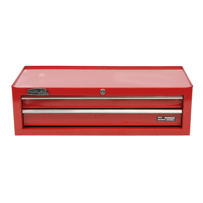 Work Shop Tool Box 672 x 310 x 195 Red Tool Chest 2 Drawers HTA102B Heavy Duty