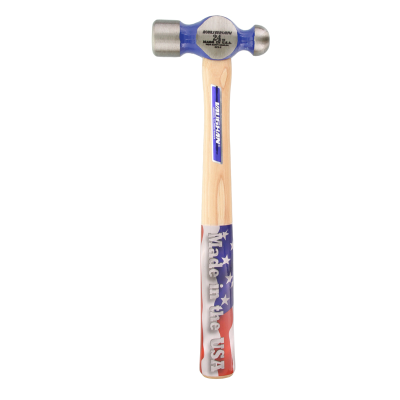 Hammer Ball Pein 24oz (680g) Hickory Handle Compression Wedged