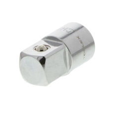  Socket Adaptor 1/2Fx3/4M CRV Mirror Polish Heavy Duty With Plastic Hanging Tag