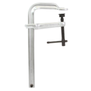 F Clamp Extra Hd 400 X 180mm 42 X 19mm Rail Forged Chrome Plated Toolex Wrap Around Card