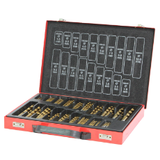  Drill Set 170PC HSS Ti-Nite Coated Jobber Drills 1-10MM Sizes with 10PC or 5PC Of Each