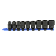 Bolt & Stud Extractor Set 9 Piece For Imperial Sizes With  3/8