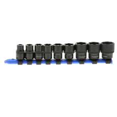  Bolt & Stud Extractor Set 9 Piece For Imperial Sizes With  3/8