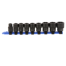  Bolt & Stud Extractor Set 9 Piece For Metric Sizes With  3/8