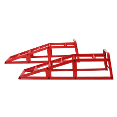  Car Ramp Pair 750KG Heavy Duty Folding 2250KG Overload Rating 15.2KG Per Pair